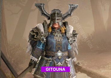 Gitouna, Epic Dragonheir hero