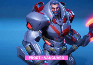 Frost-Vanguard, the best tank character in Cyber Rebellion