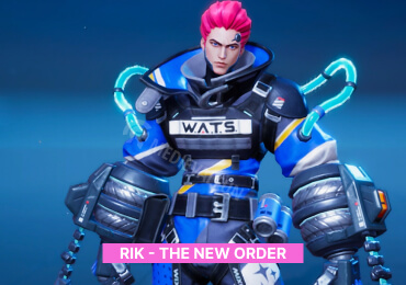 Rik-The New Order, the best AoE damage dealer hero in Cyber Rebellion