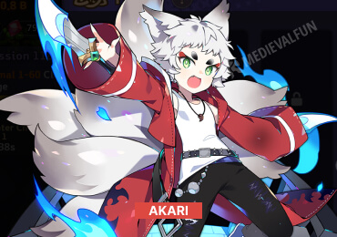 Akari, the best character ally in Soul Strike