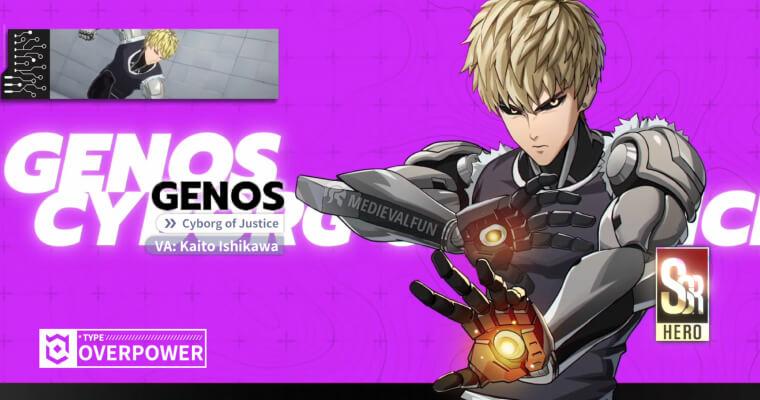 Genos Cyborg of Justice the best character in One Punch Man: World tier list