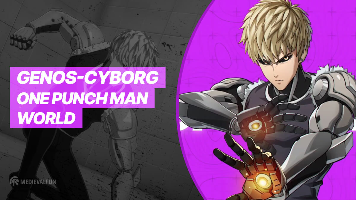 Genos - Cyborg of Justice, One Punch Man: World wiki character