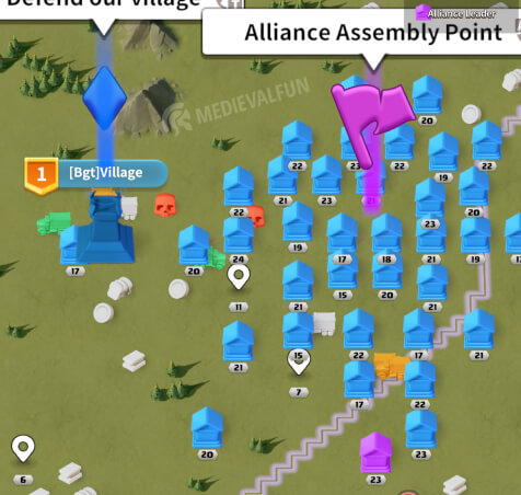 An alliance hive example in Last War Survival Game