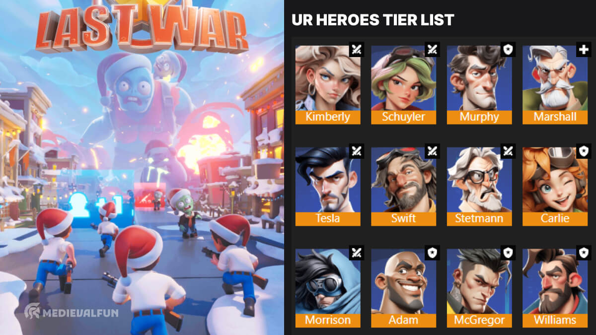Learn which UR Legendary heroes to pick in Last War Survival Game with our latest tier list